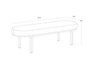GWEN BENCH - NONO CREAM