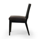 Arista Antonia Cane Armless Dining Chair - Brushed Ebony Sonoma Black