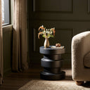 Verano Inez End Table - Black Pine