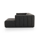 Verity Langham Channeled 2-Piece Sectional - Right Arm Facing Saxon Charcoal