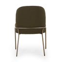 Asher Dining Chair - Fiqa Boucle Olive