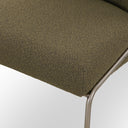 Asher Dining Chair - Fiqa Boucle Olive
