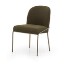 Asher Dining Chair - Fiqa Boucle Olive
