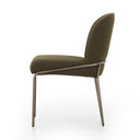 Asher Dining Chair - Fiqa Boucle Olive