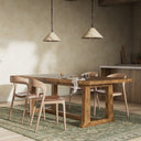 Aveline Otto Dining Table - 87 Waxed Pine
