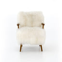 Verano Ashland Armchair - Drifted Oak Mongolia Cream Fur