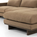Arista Everly 2-Piece Sectional - Right Chaise 70 Antwerp Cafe