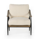 Luxe Haven Kennedy Chair - Kerbey Ivory