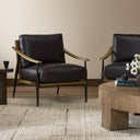 Luxe Haven Kennedy Chair - Sonoma Black