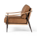 Luxe Haven Kennedy Chair - Palermo Cognac