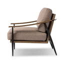 Luxe Haven Kennedy Chair - Crypton Nomad Taupe