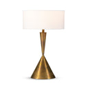 Elegant Clement Table Lamp - Burnt Brass
