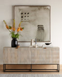 Aurelia Sideboard - Light Wash Carved Mango
