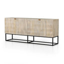 Astra Kelby Sideboard - Light Wash Carved Mango