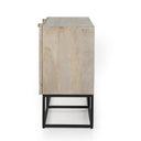 Astra Kelby Sideboard - Light Wash Carved Mango