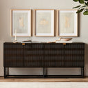 Astra Kelby Sideboard - Carved Vintage Brown