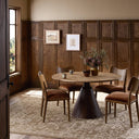 Vero Bronx Dining Table - Light Brushed Parawood