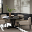 Aria Cobain Dining Table - 60 Flint Black
