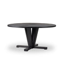 Aria Cobain Dining Table - 60 Flint Black