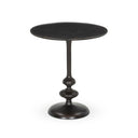 Calista Matchstick Pedestal Table - Antique Rust