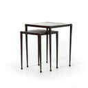 Vesper Dalston Nesting End Table Set - Antique Rust