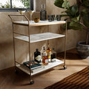 Arista Felix Rectangular Bar Cart - Default Title
