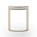Aria Ane Nesting Tables - White Marble