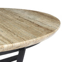 Verano Round Coffee Table - Travertine