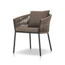 Solara Porto Outdoor Dining Chair - Ellor Brown