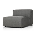 Build Your Own Shore Outdoor Sectional - Armless Piece Hayes Charcoal