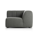 Aria Build Your Own Gwen Outdoor Sectional - Corner Piece Hayes Charcoal