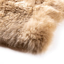 Luxe Lalo Lambskin Throw - Beige Lambskin