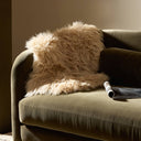 Luxe Lalo Lambskin Throw - Beige Lambskin