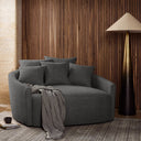 Haven Media Lounger - Fallon Charcoal