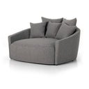 Haven Media Lounger - Fallon Charcoal