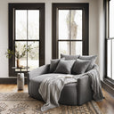 Aveline Media Lounger - Gibson Smoke