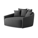 Aveline Media Lounger - Gibson Smoke