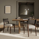 Verano Ferris Dining Chair - Nubuck Charcoal