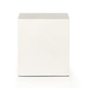 Ashford End Table - White Concrete