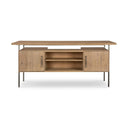 Aveline Lauren Desk - Natural Solid Oak