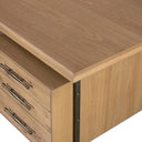 Aveline Lauren Desk - Natural Solid Oak