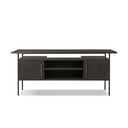 Aveline Lauren Desk - Charcoal Oak Veneer