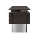 Aveline Lauren Desk - Charcoal Oak Veneer