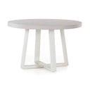 Verity Outdoor Round Dining Table - 48 Natural Sand