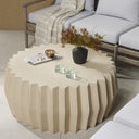 Aether Outdoor Coffee Table - Parchment White