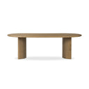 Verity Paden Dining Table - Worn Oak Veneer 94