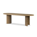 Verity Paden Dining Table - Worn Oak Veneer 94