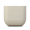 Solara Ivan Square End Table - White Concrete