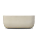 Calista Square Coffee Table - White Concrete