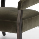 Vesper Gary Club Chair - Surrey Olive